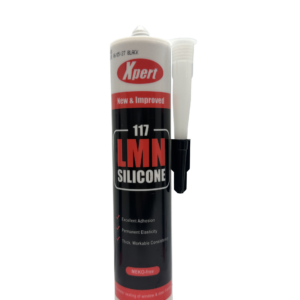 Xpert LMN 117 Glazing Silicone, Black RAL 9005