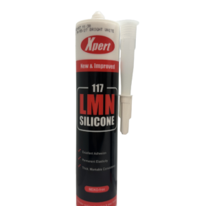 Xpert LMN 117 Glazing Silicone, Snow White