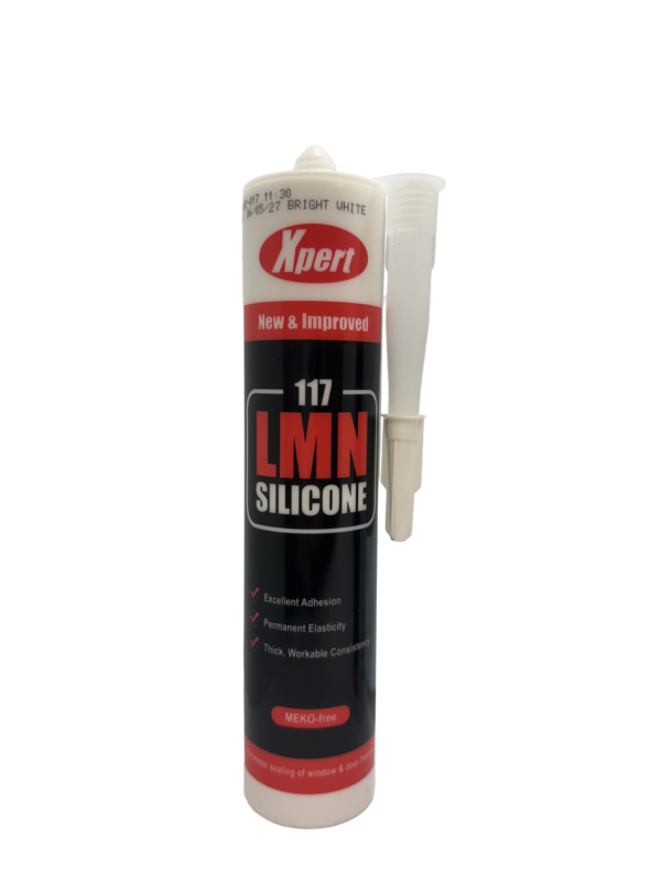 Xpert LMN 117 Glazing Silicone, Snow White